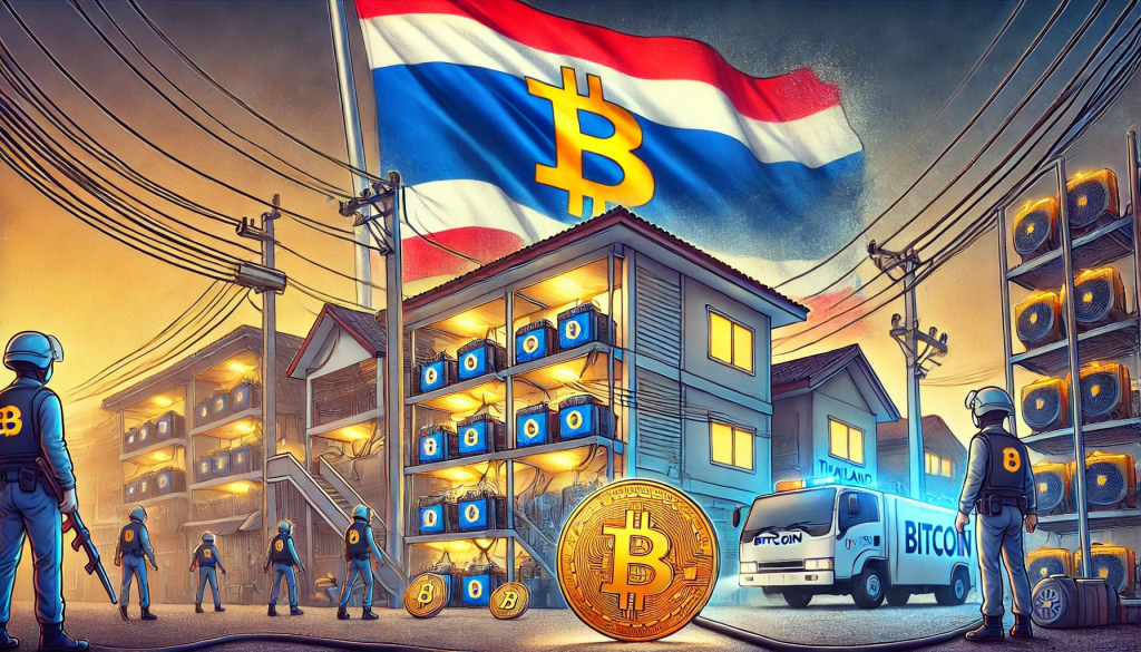 Thai Authorities Storm Illegal Bitcoin Mine After Power Outages Leave Residents Fuming