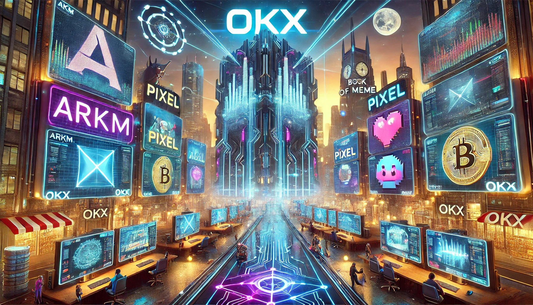 PIXEL, ARKM, BOME Make Debut on OKX Exchange