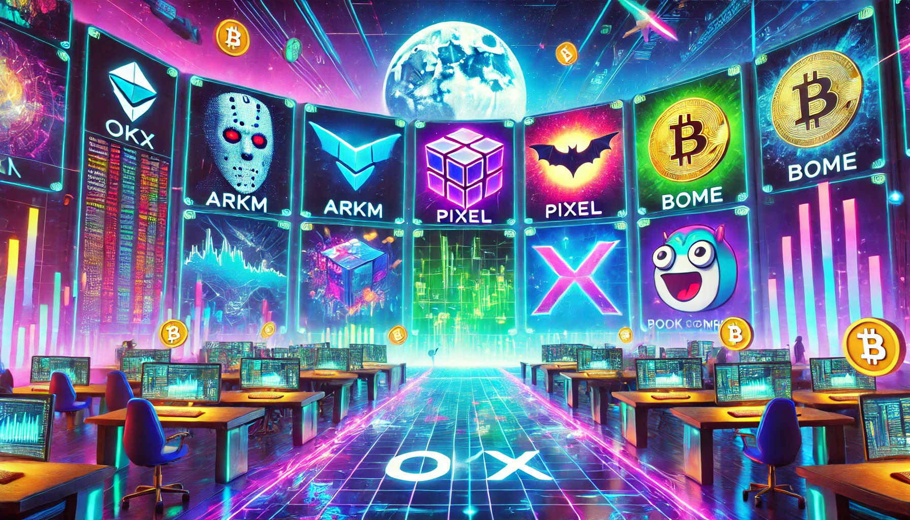 PIXEL, ARKM, BOME Make Debut on OKX Exchange