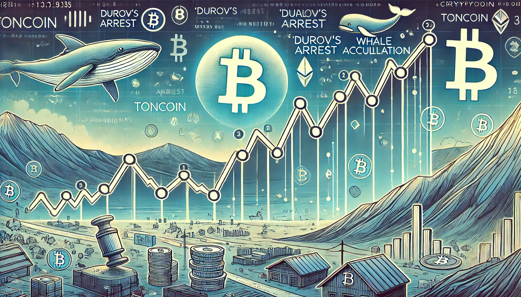 Whales Latch on the Buy-on-Dips Opportunity in Toncoin, Amass 13 Million Tokens