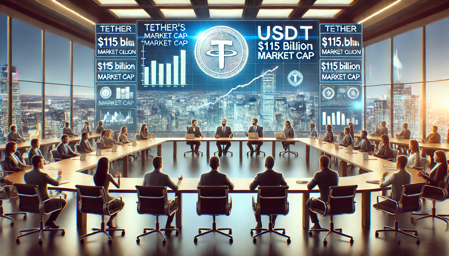 Tether’s USDT Rockets to $115B Market Cap 