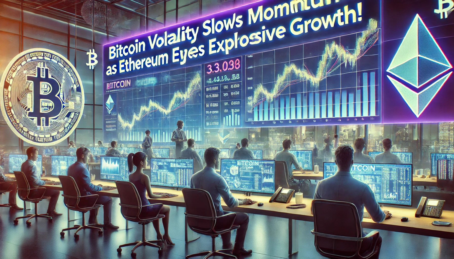 Bitcoin Volatility Slows Momentum as Ethereum Eyes Explosive Growth!