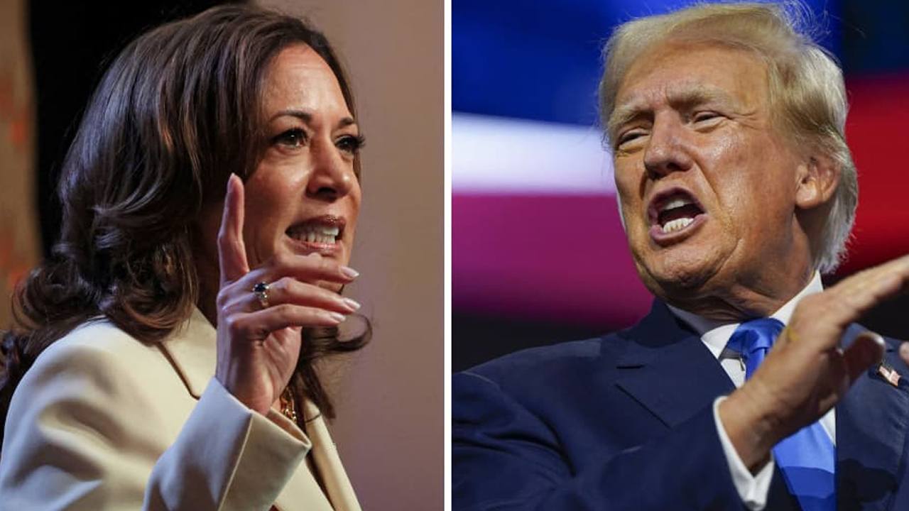 The sharp decline of Donald Trump and the rise of Kamala Harris in Polymarket predictions