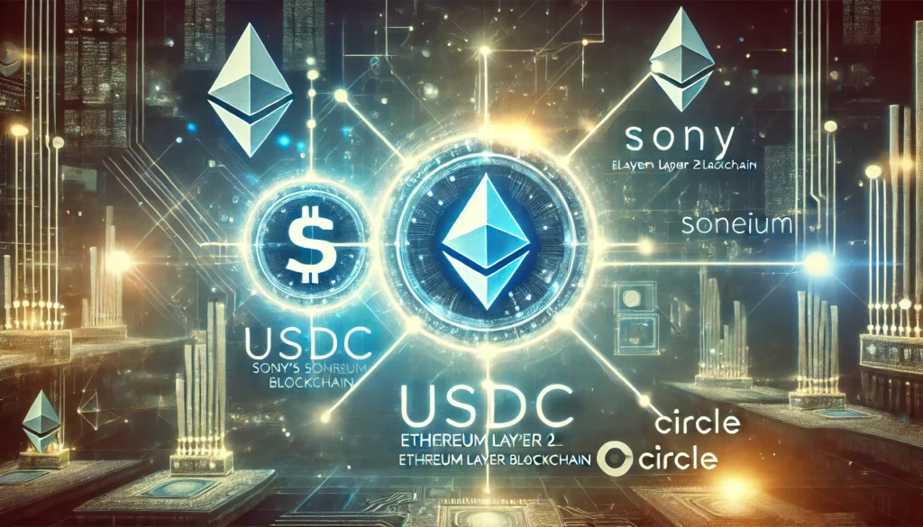 USDC to Power Sony’s Soneium Ethereum L2 Blockchain in Partnership with Circle