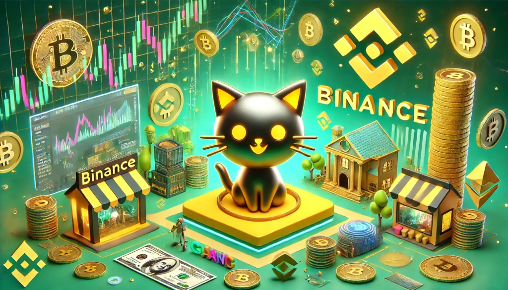 Cat-Themed Crypto Gaming Altcoin Catizen (CATI) Reaches New Peak After Binance Listing