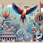 Indonesias launch of NFT backed stamps with elements that evoke the culture and heritage of Indonesia. Incorporate traditi