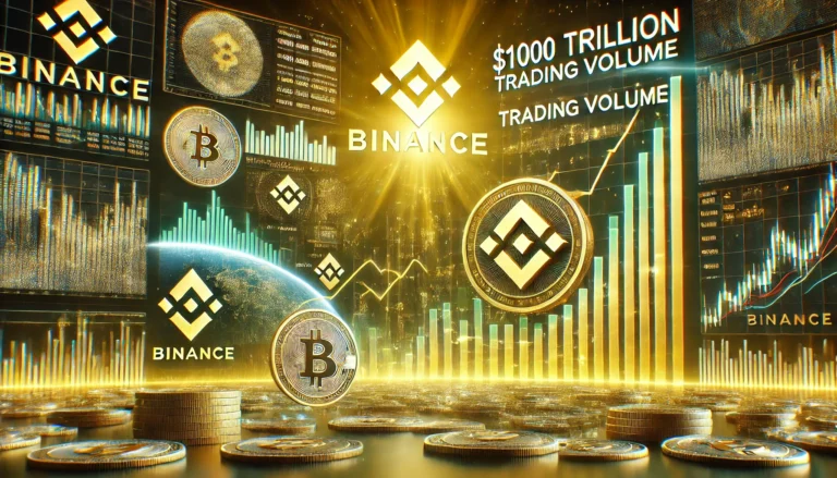 Binance ultrapassa a marca de US$ 100 trilhões em volume de negociação