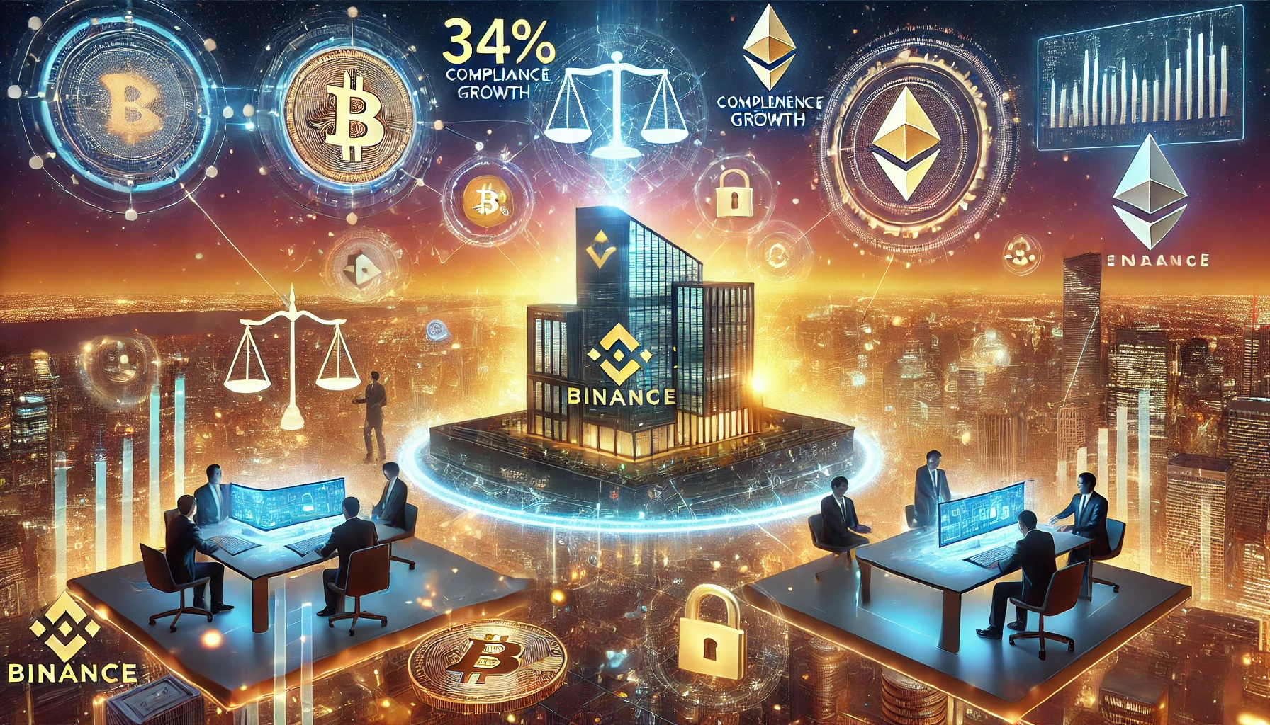 Binance’s 34 Percent Compliance Growth Signals Crypto’s New Age