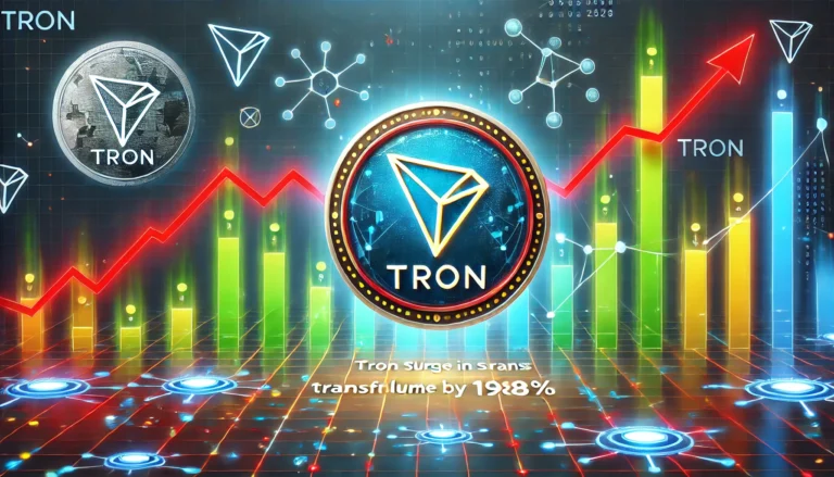 TRON’s Transfer Volume Surges by 1928%: A Strong Contender to Ethereum?