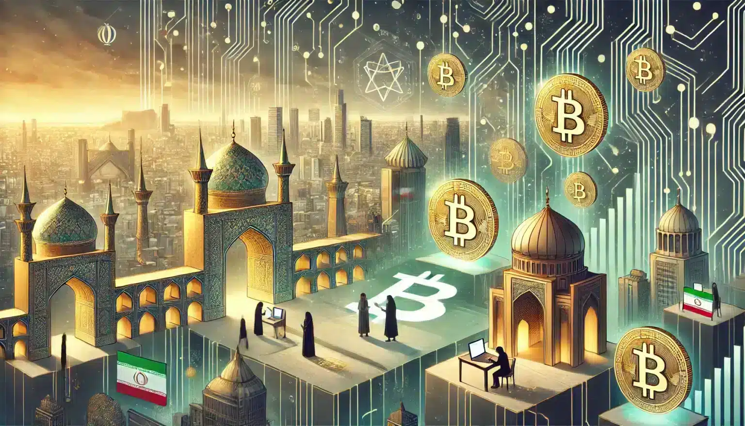 Saques de Bitcoin no Irã Disparam Enquanto Cidadãos Fogem do Rial em Colapso