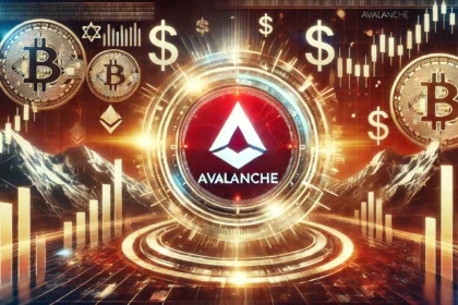 Avalanches AVAX significant investment news in the cryptocurrency market. The image features the AVAX l