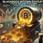 BlackRock Bitcoin ETF Faces Record Outflow as Investors Pull $1.5B: Report