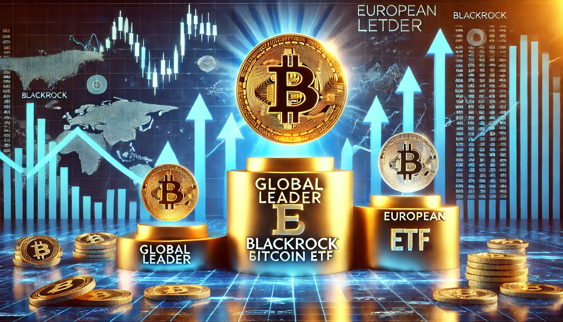 How BlackRock Bitcoin ETF Triumphs Over 50+ European ETFs Competitors