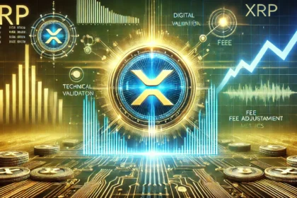 XRPs potential price surge and technical upgrades on the XRPL network. The image features a glowing XRP logo