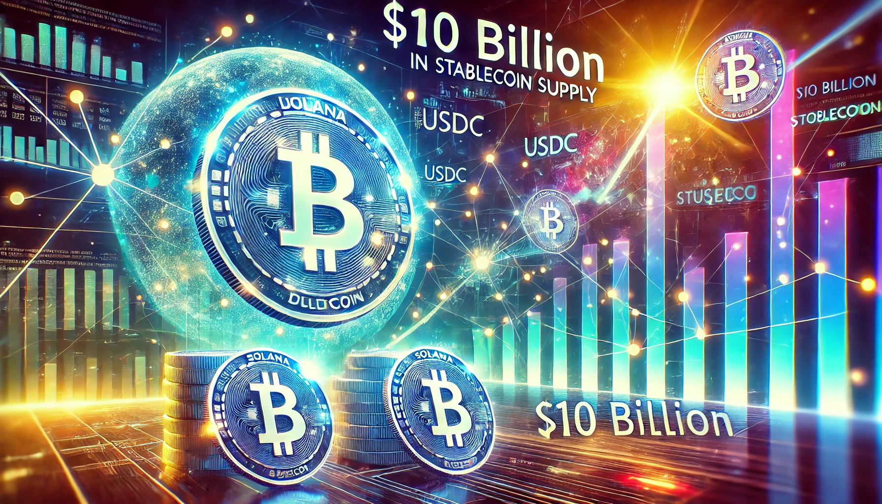 USDC Dominates as Solana Stablecoin Supply Reaches Record $10.8 Billion