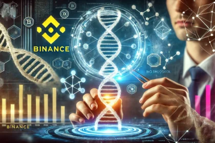 BIO Protocol and its Binance listing. The design includes the BIO Protocol logo