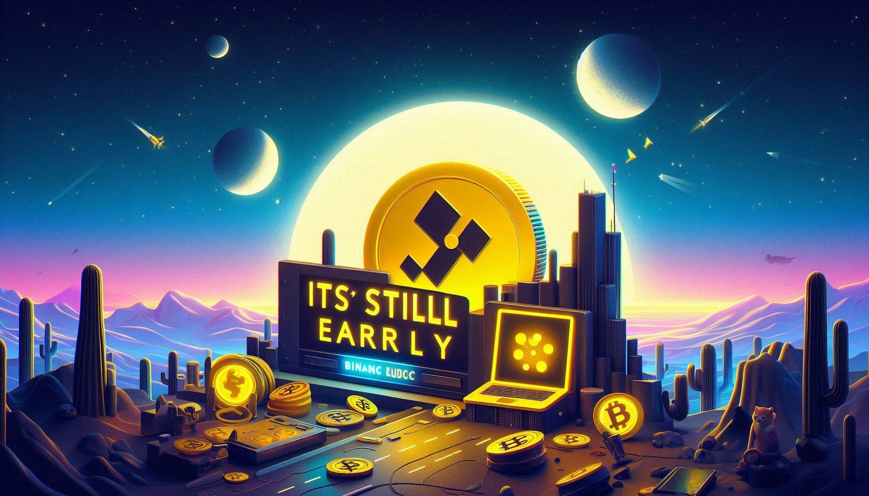 Binance Launches “It’s Still Early for Crypto” Campaign