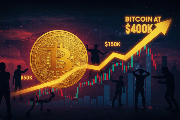 Bitcoin at $150K? Experts Slam Target, Predict $400K Surge Instead