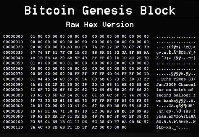 Bitcoin Genesis Blok