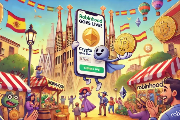 Robinhood Expands Reach: Crypto Services Go Live in Spain Under MiCA