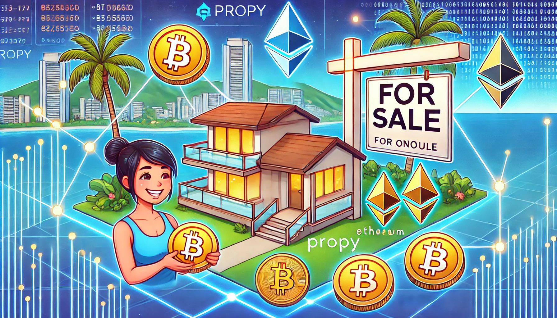 Propy Shatters Barriers: Bitcoin, Ethereum Now Buy Real Estate