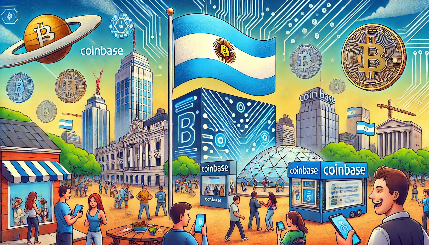 Coinbase Expands in Argentina Bringing Crypto to Millions Amid Economic Crisis