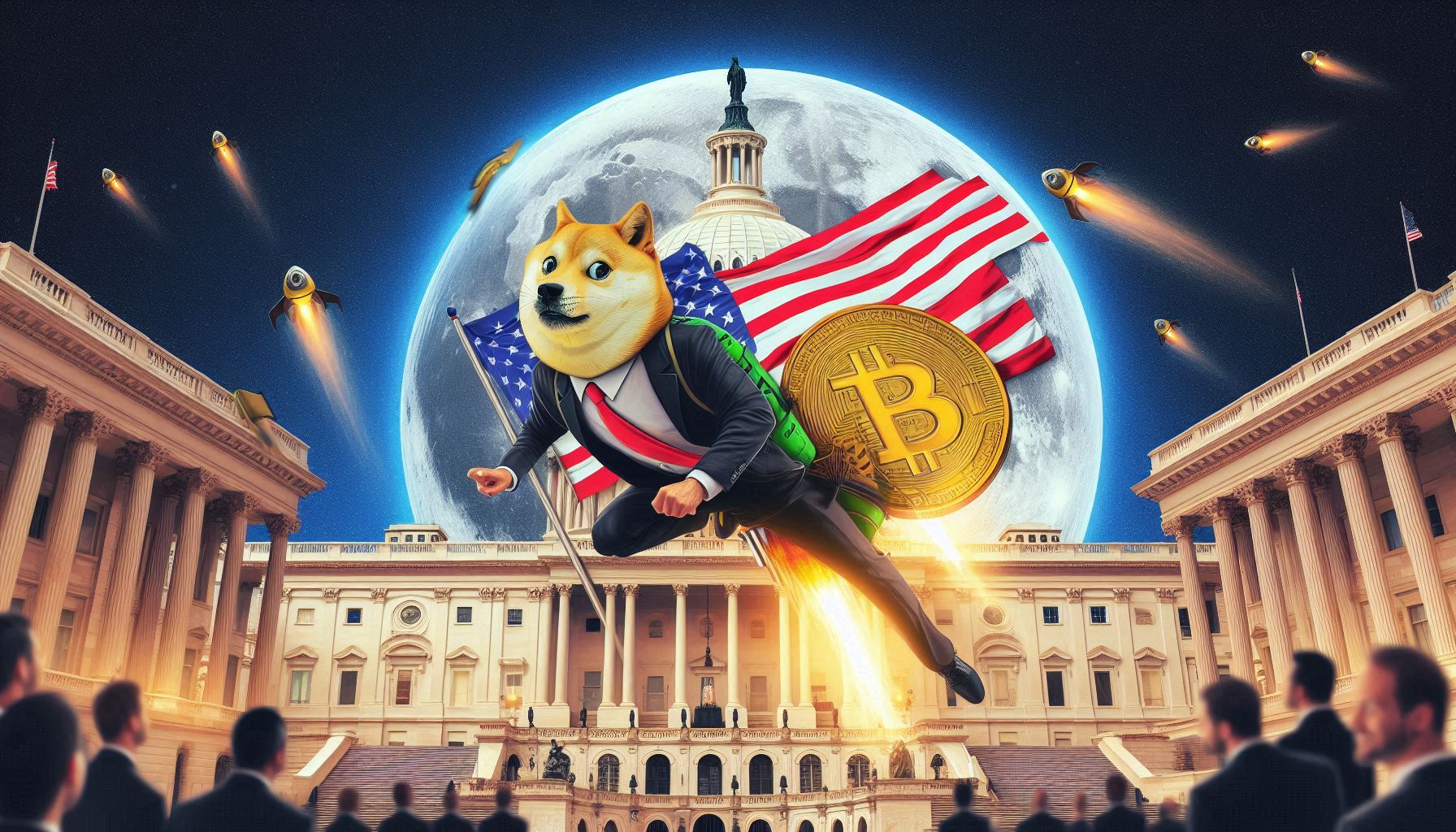 U.S. Government Backs DOGE? Soars 13% After Surprise Website Launch