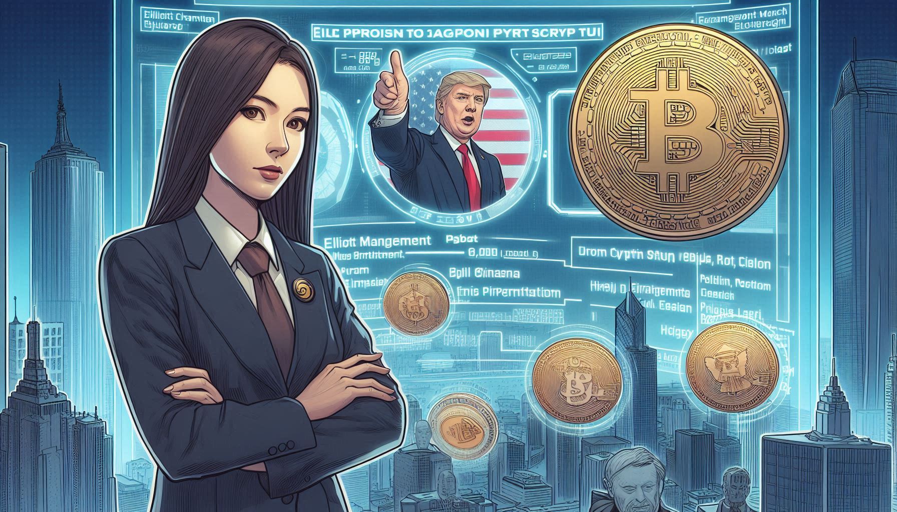 Elliott Management Warns Against Trump's Pro Crypto Push