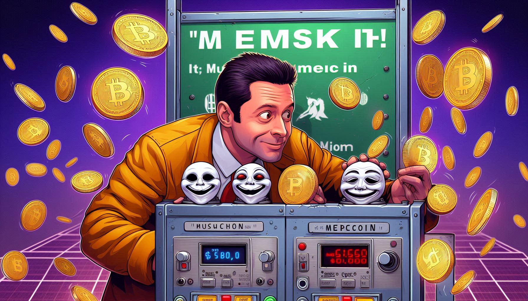 Errol Musk's 'MUSK IT' Memecoin: A Daring Foray into Crypto Fundraising