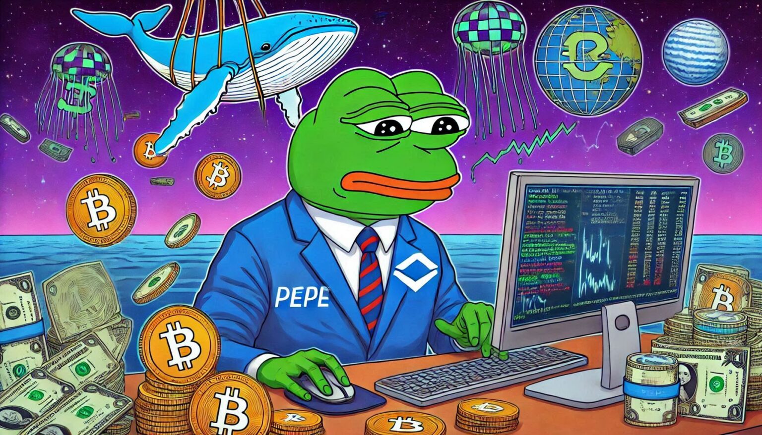 Previsão do preço do PEPE para 2025: reacumulação de baleias gera rumores de uma grande reversão