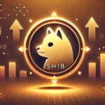 Shiba Inus SHIB prominence in the crypto market. The design features a large central SH