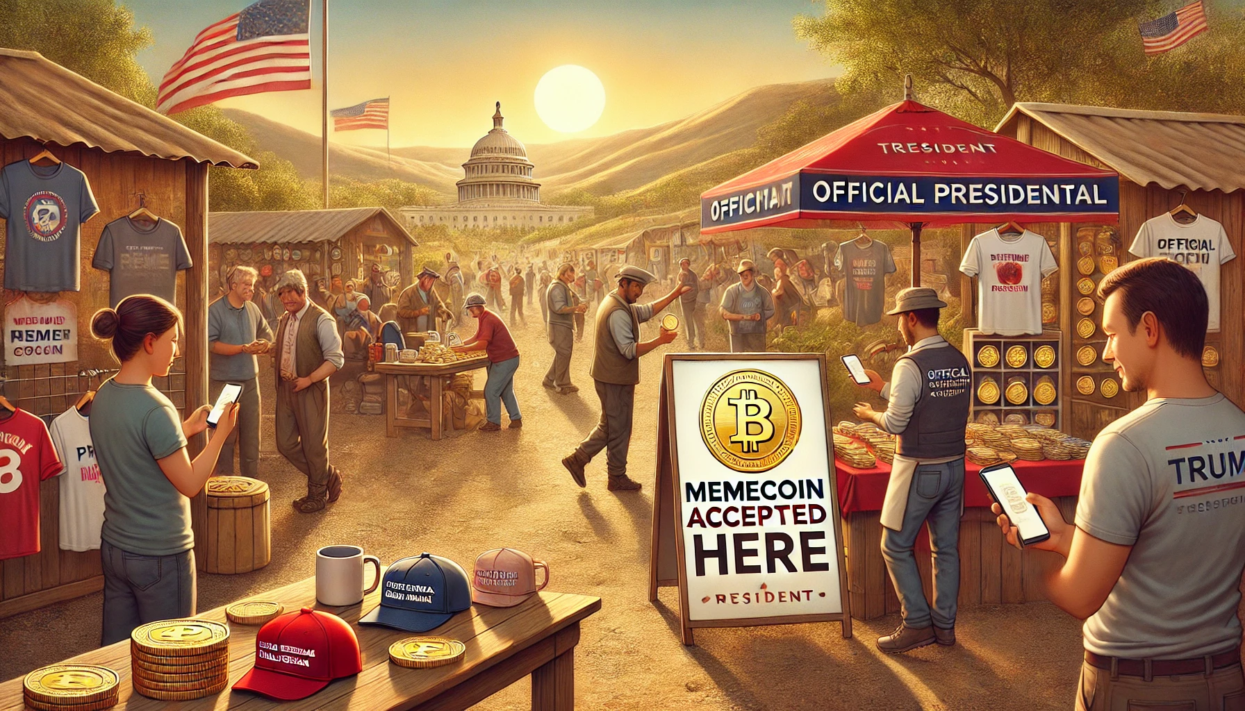 TRUMP Memecoin Gains Real-World Utility as Merchants Accept It for Official Trump Merchandise