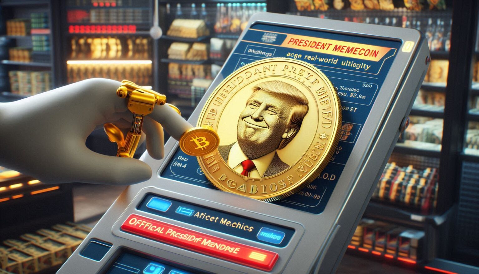 TRUMP Memecoin Gains Real-World Utility as Merchants Accept It for Official Trump Merchandise