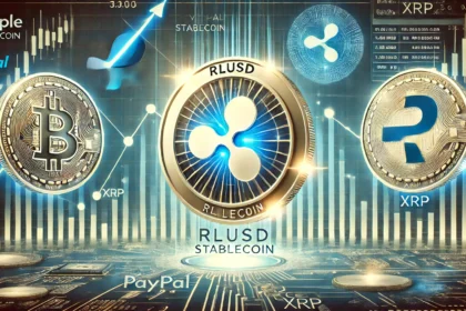 showcasing Ripples RLUSD stablecoin and its growth in the market. The image highlights the RLUSD l