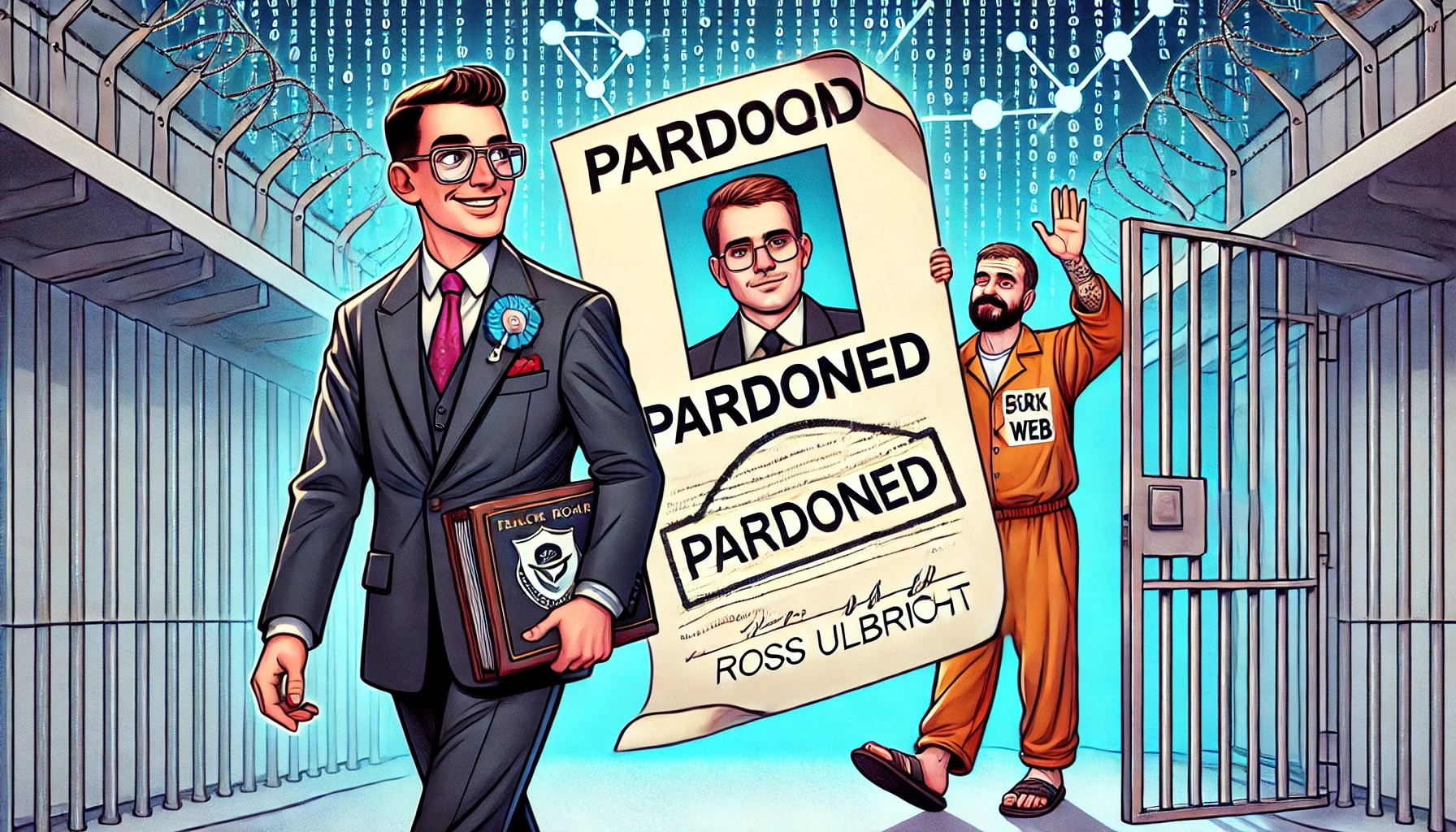 Silk Road Saga Ends with Trump’s Surprise Pardon for Ulbricht