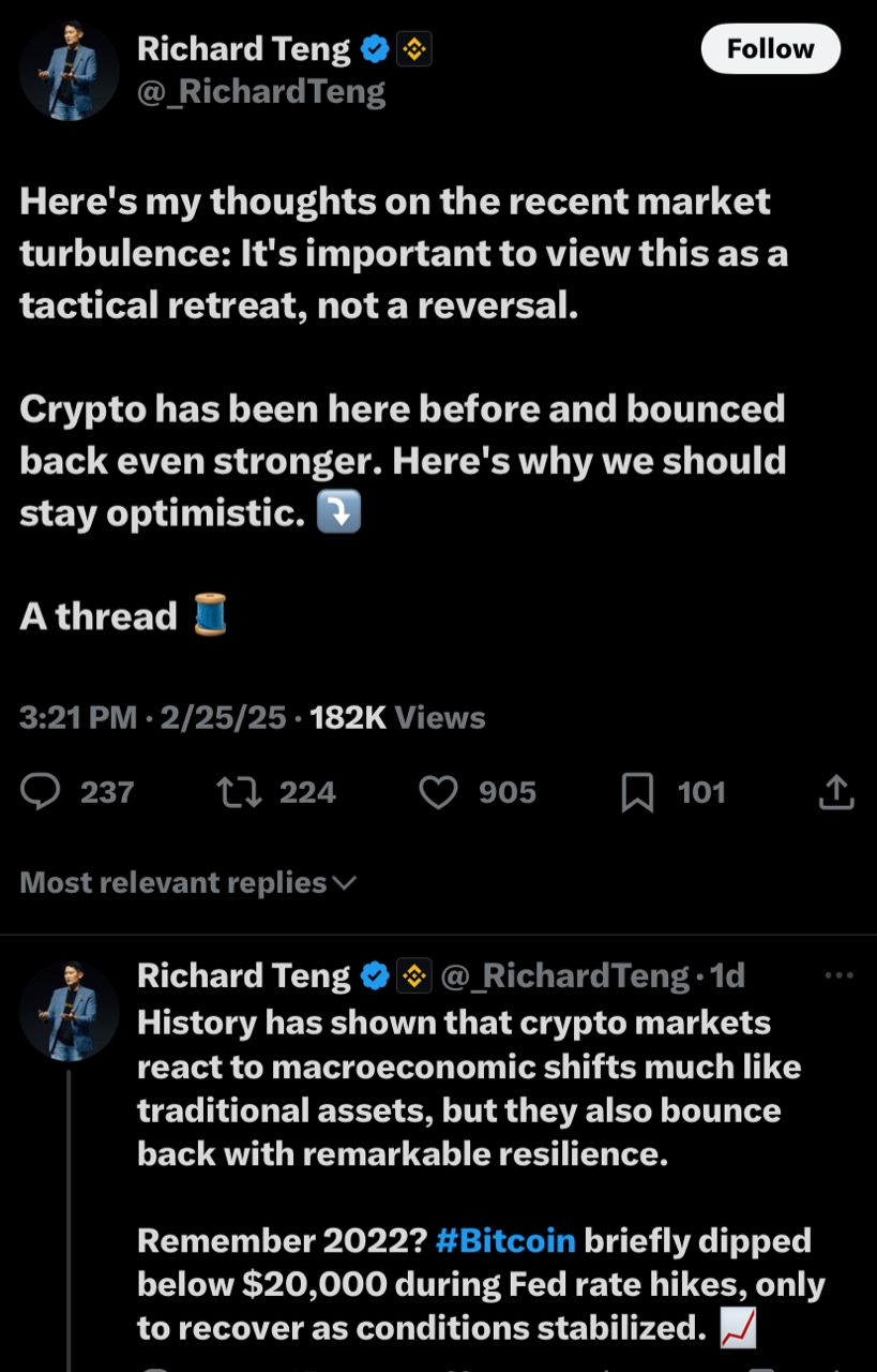 Binance CEO 