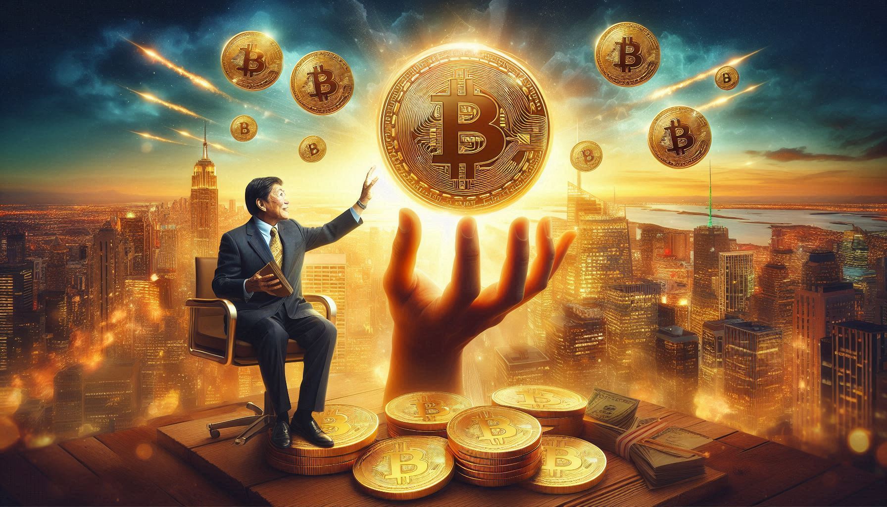 Robert Kiyosaki Predicts Market Crash as a Golden Opportunity for Bitcoin Investors