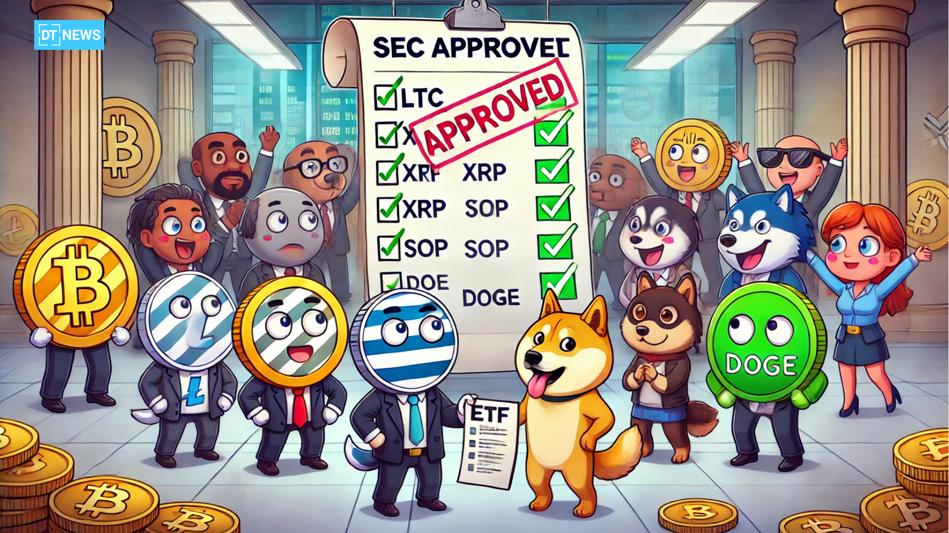 XRP ETF under review Solana ETF decision