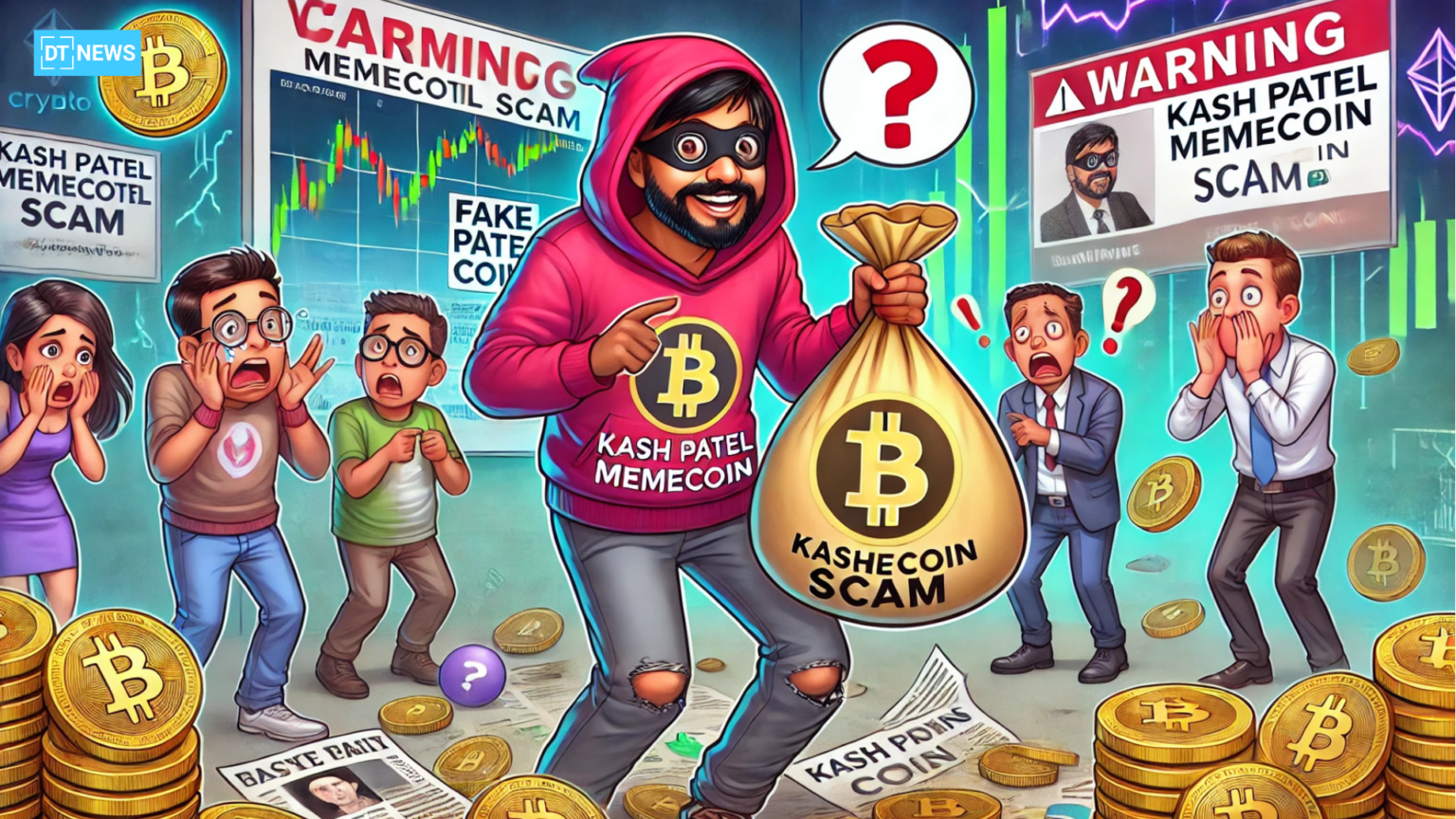 Scammers Exploit Kash Patel’s FBI Appointment With Fake Meme Coins—Investors Beware!