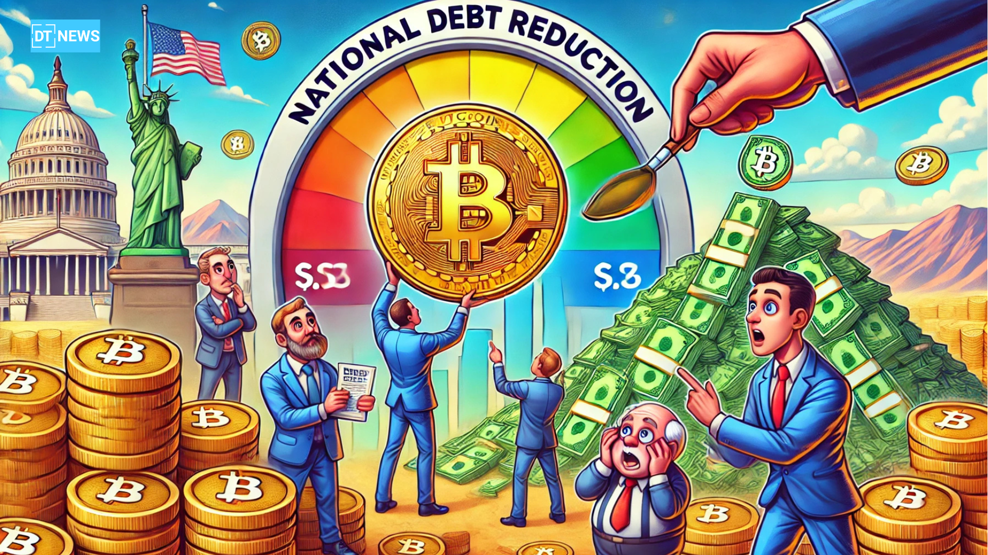 $21 Trillion in Bitcoin? The Radical Plan to Reduce U.S. Debt