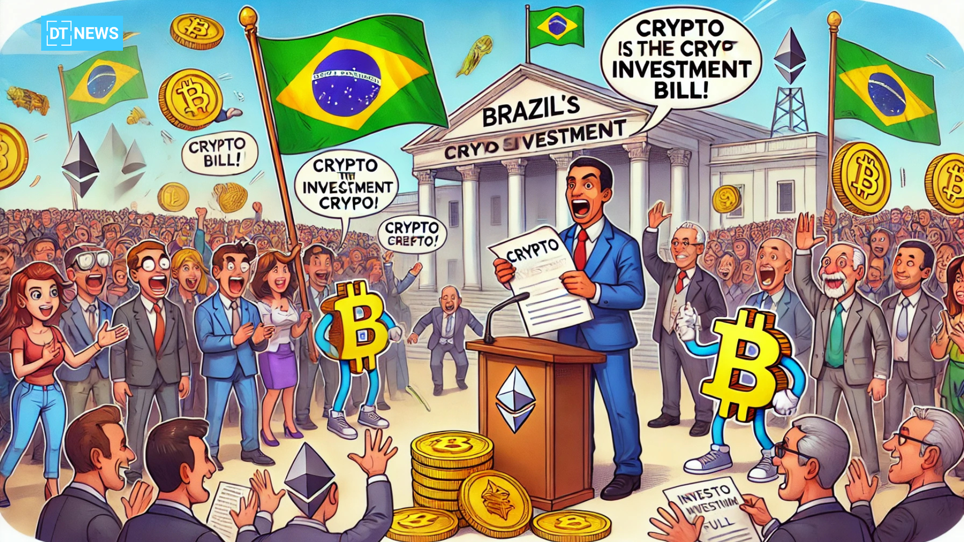 Brazil's Parliament is About to Let Investment Funds Buy Bitcoin—Here’s Why That’s a Big Deal