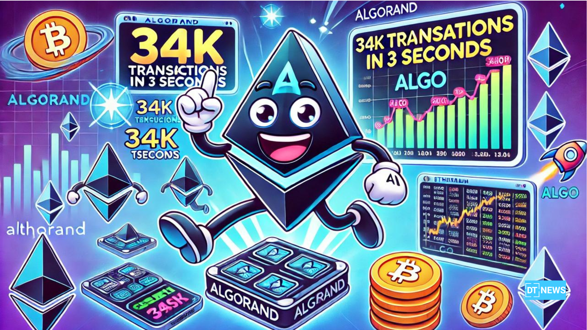 Algorand Hits 34K Transactions in Record Time – Can It Push ALGO Past $0.30?