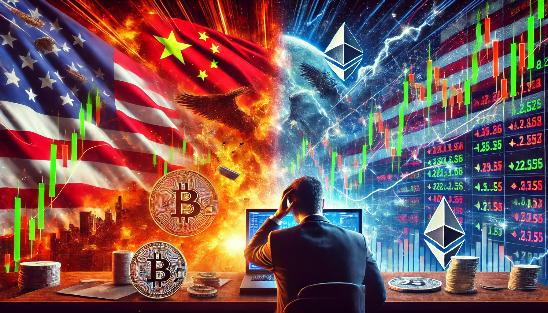 Crypto Markets in Chaos! China Hits Back at U.S. Tariffs – What Happens Next?