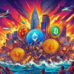 725 milhões de dólares em liquidações de criptomoedas surpreendem os negociantes enquanto o Bitcoin cai