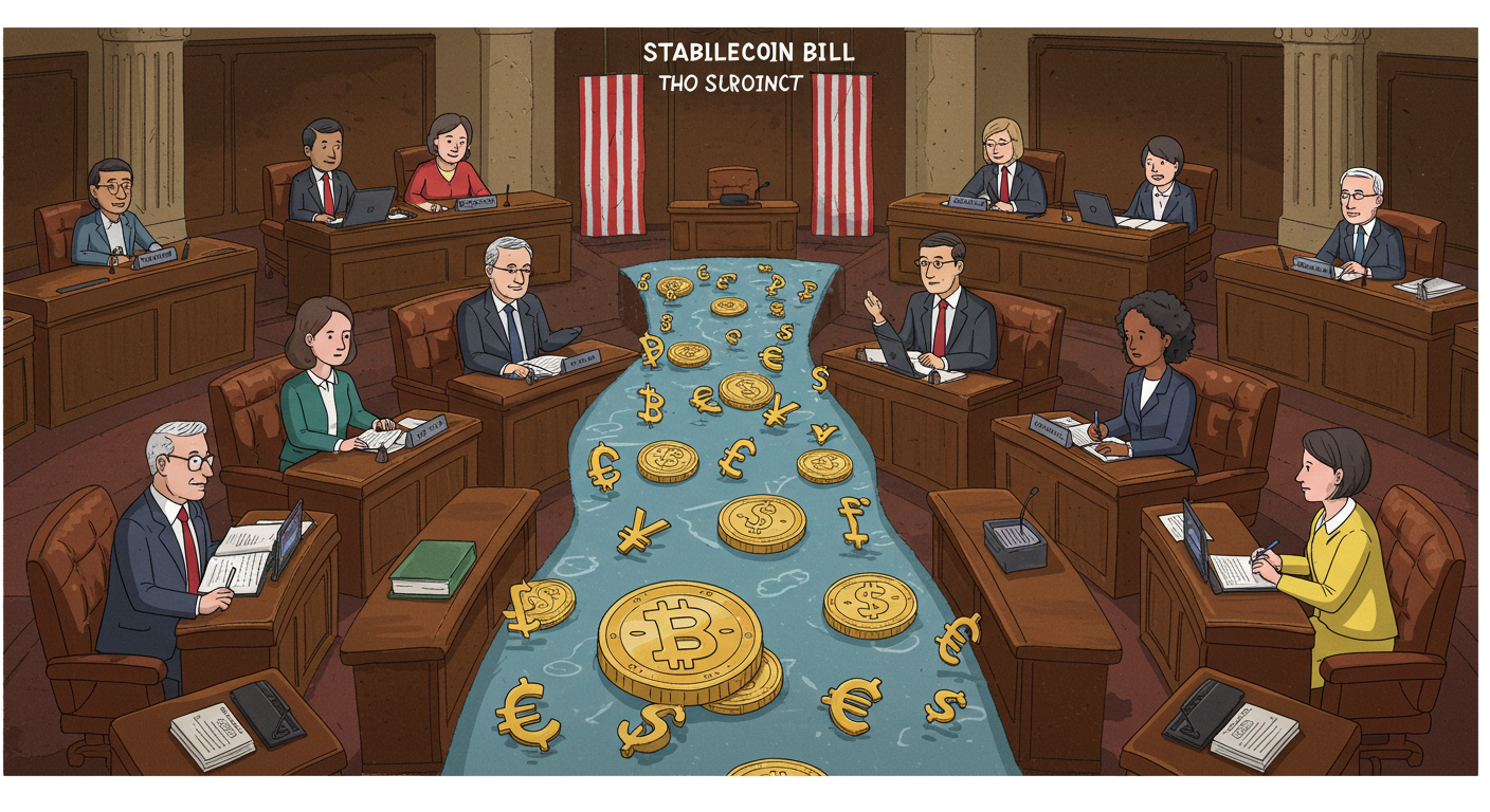 Stablecoin Bill Gains Bipartisan Senate Support