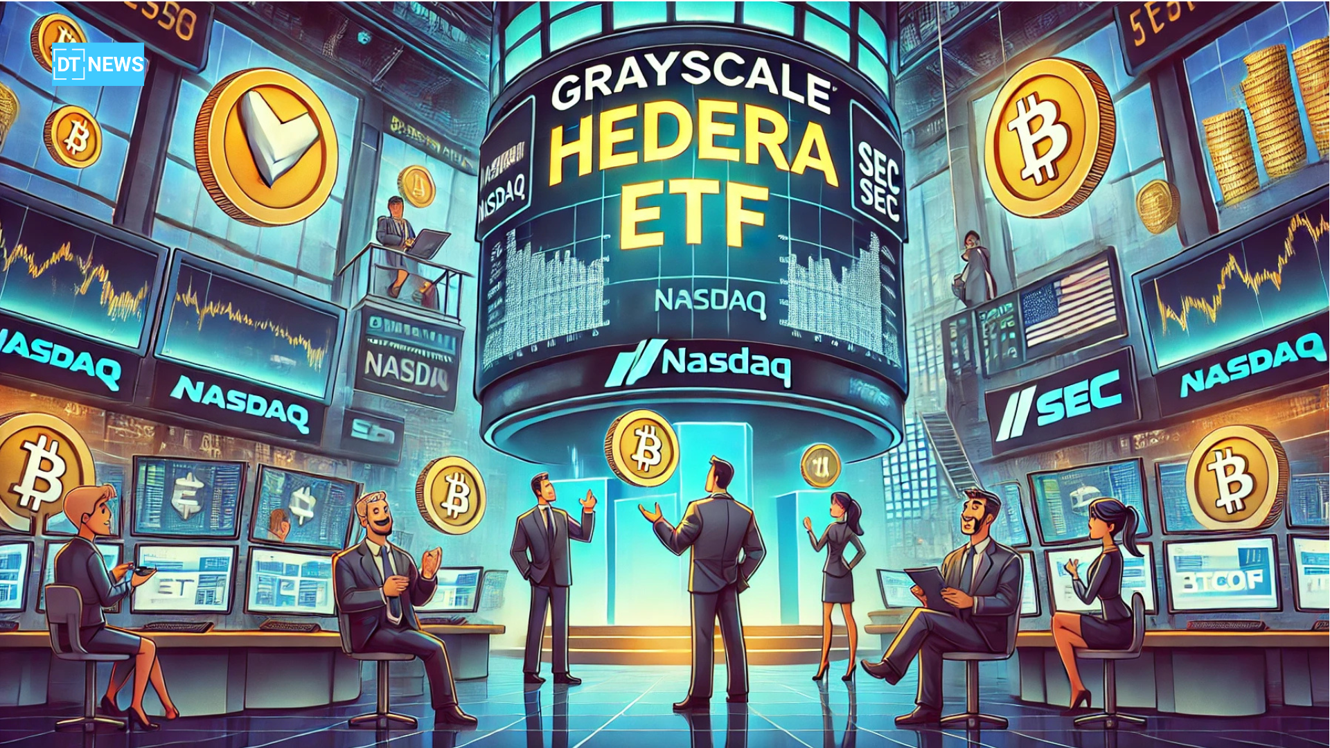 Grayscale Eyes Hedera (HBAR) ETF as Nasdaq Seeks SEC Approval