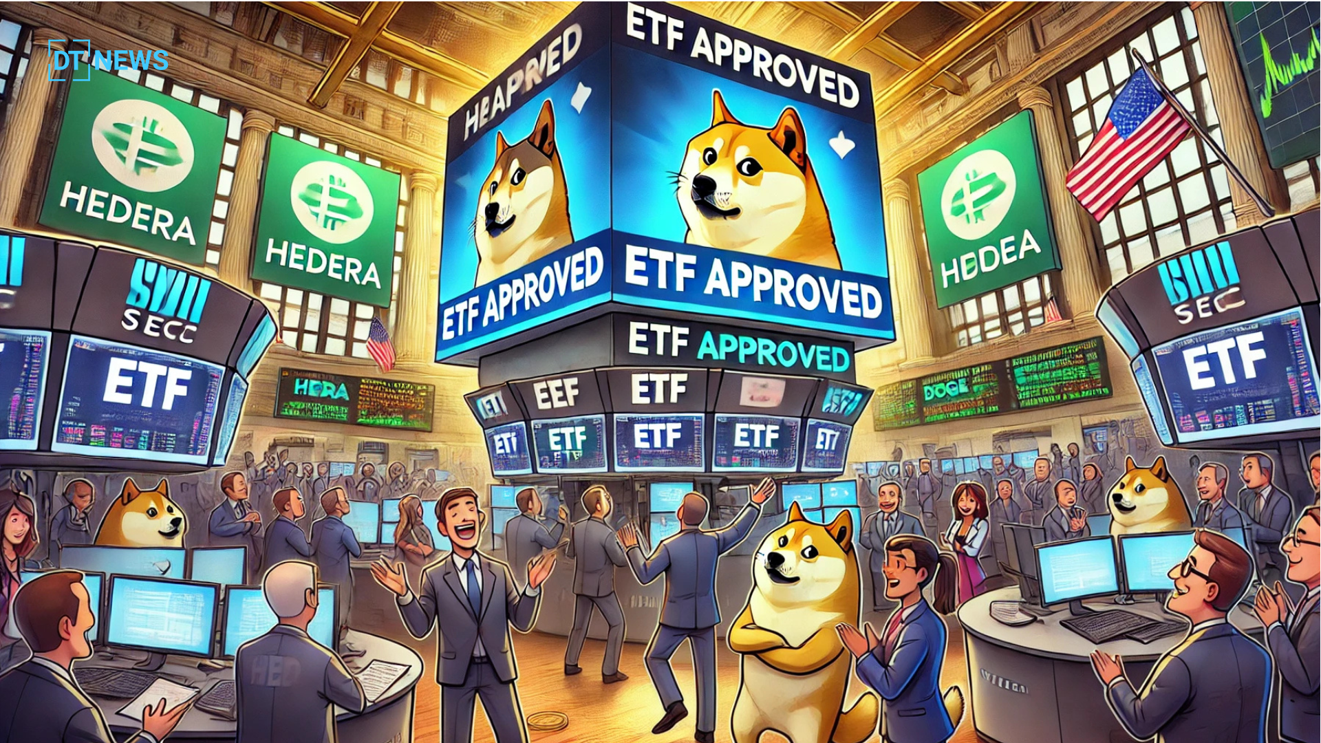 Hedera and Dogecoin ETFs Move Closer to Reality as Major Exchanges File with the SEC