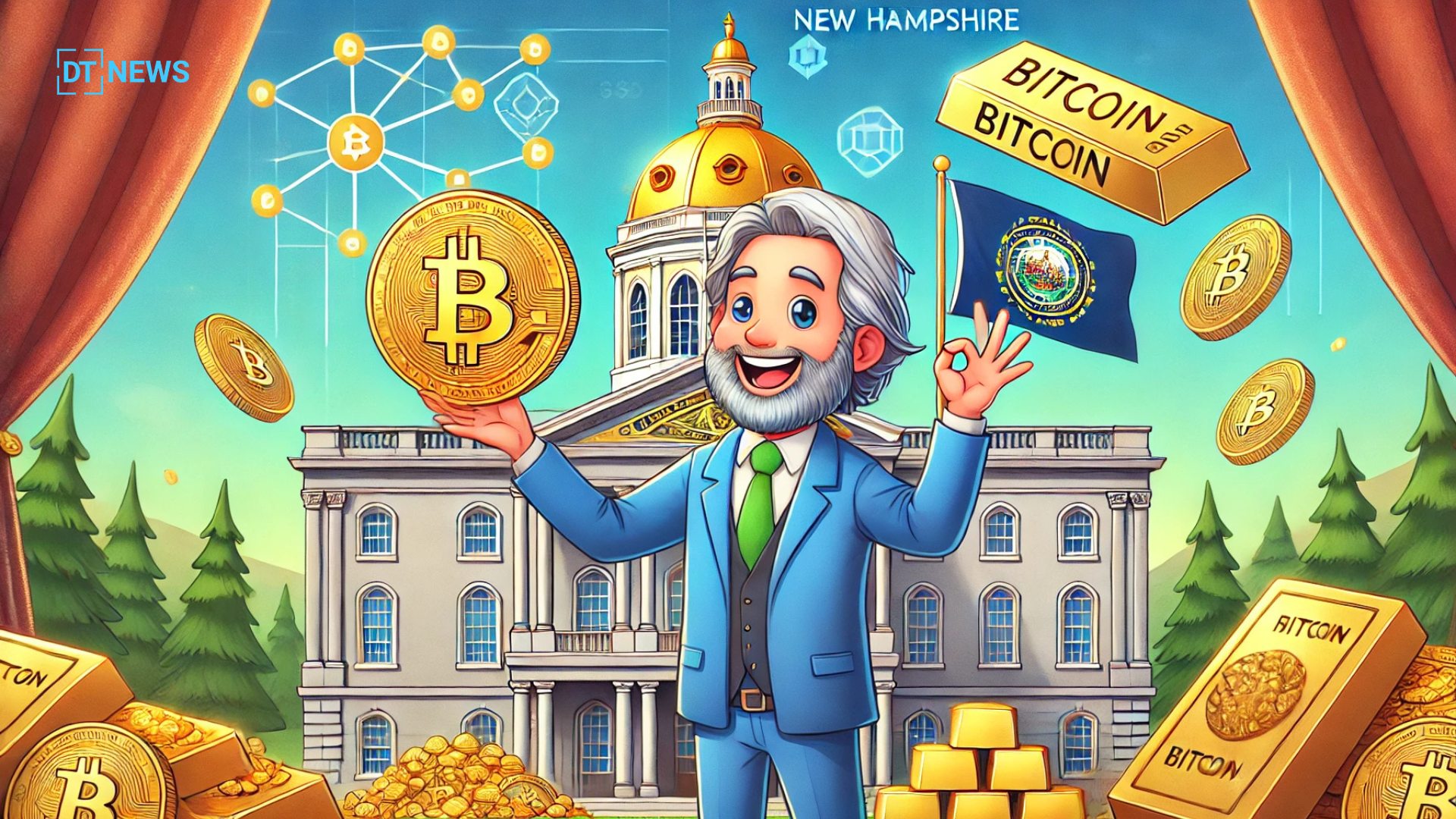 Breaking: New Hampshire Approves Bill to Invest State Funds in Bitcoin and Gold