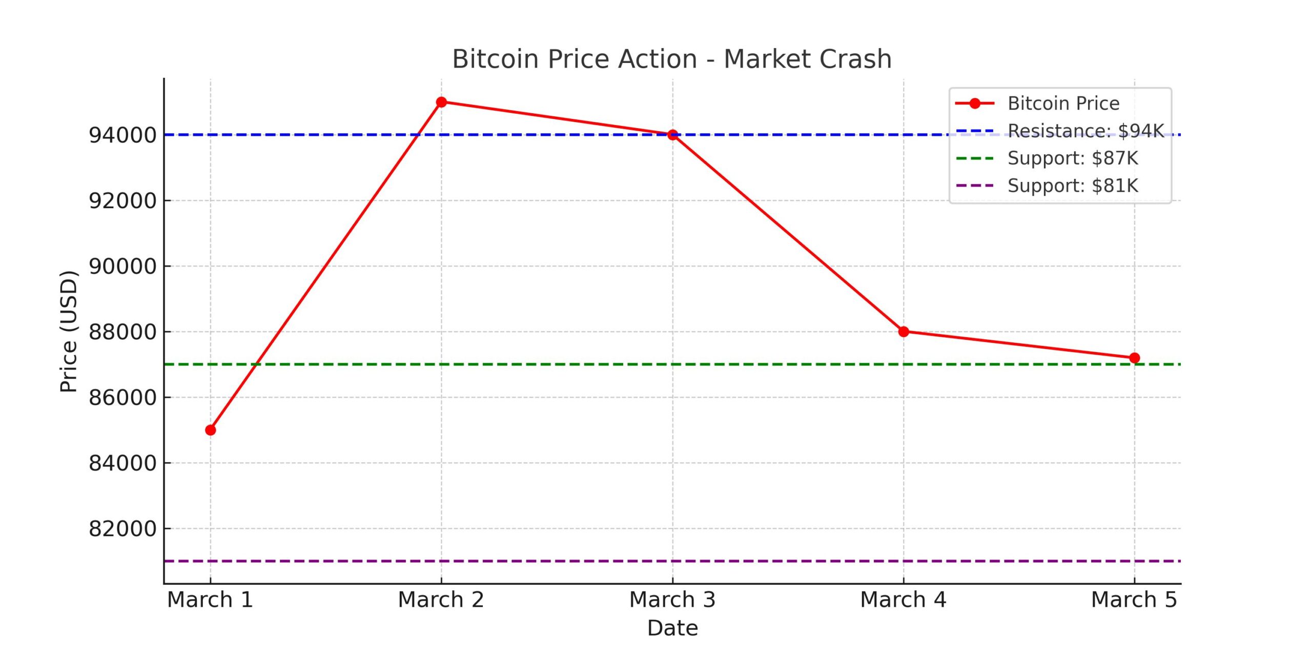 Bitcoin market crash