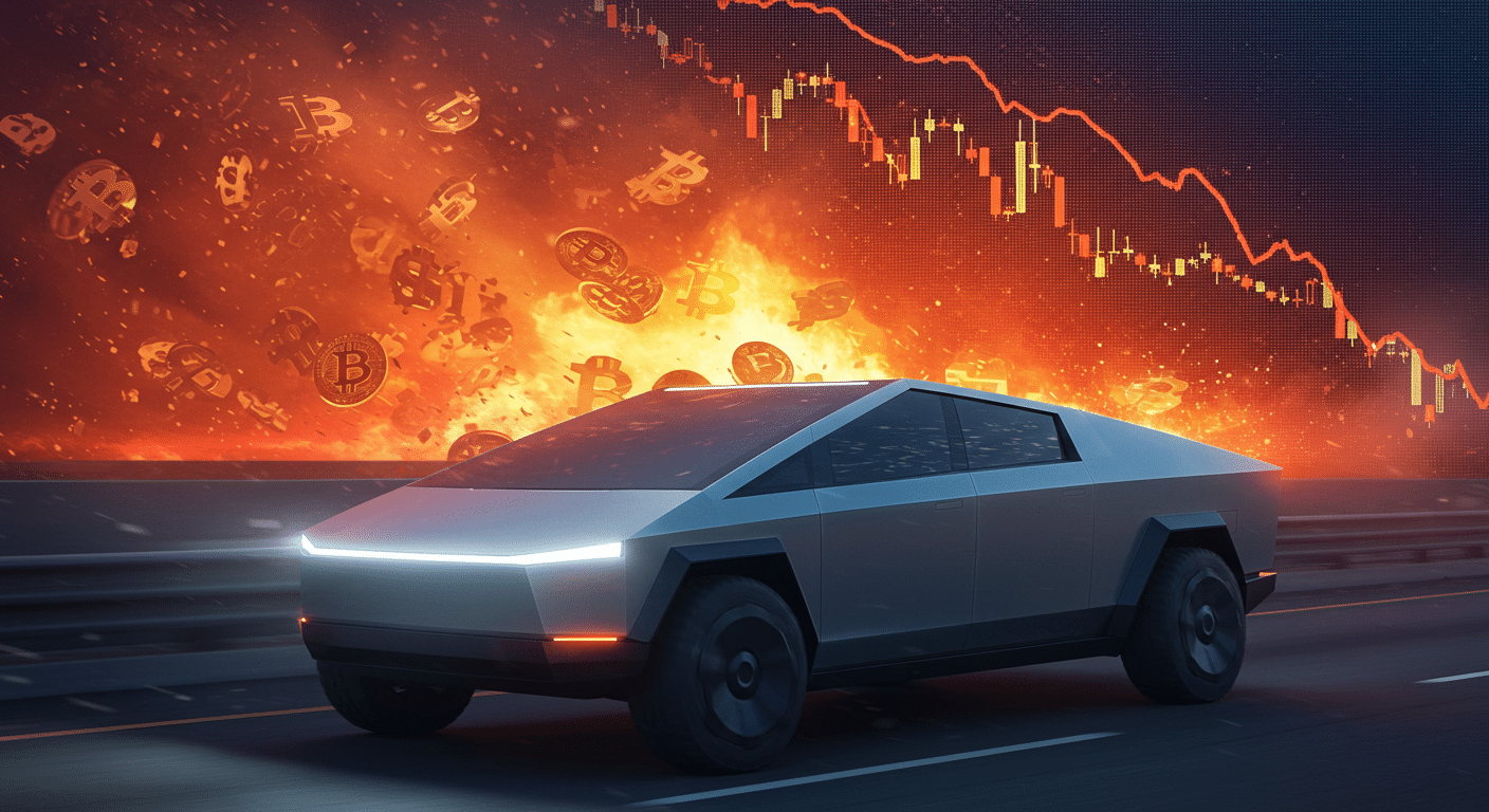 Elon Holds the Line: Tesla Keeps $951M in Bitcoin as Profits Plunge 25 Bitcoin Loss Fails to Shake Tesla